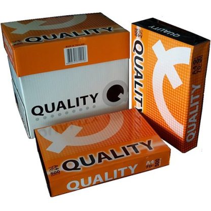 GIẤY IN QUALITY A4 70GSM THÙNG 5 RAM (2500 TỜ)