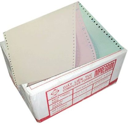 GIẤY IN LIÊN TỤC IMPRESSION 3 LIÊN 240X279 CM 1.500 TỜ