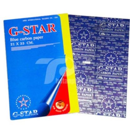 GIẤY THAN XANH G-STAR A4 (100 TỜ)
