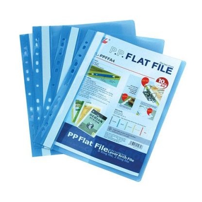 BÌA ACCO NHỰA A4 THIÊN LONG PPFFA4 - XANH DƯƠNG