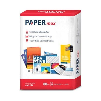 GIẤY IN PAPERMAX A4 ĐỊNH LƯỢNG 80GSM (500 TỜ)