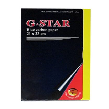 GIẤY THAN ĐEN G-STAR A4 (100 TỜ)