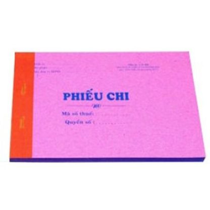 PHIẾU CHI 1 LIÊN 13 X 19CM