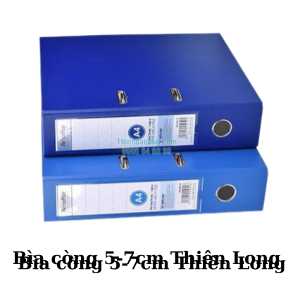 Hình ảnh bìa còng 5-7cm Thiên Long