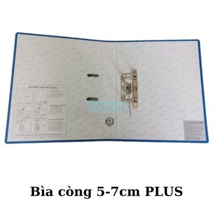 Hình ảnh bìa còng 5-7cm Plus