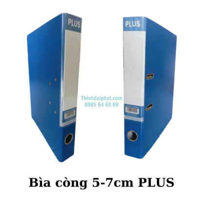 Hình ảnh bìa còng 5-7cm Plus