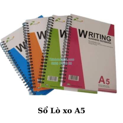 Hình ảnh sổ lò xo A5