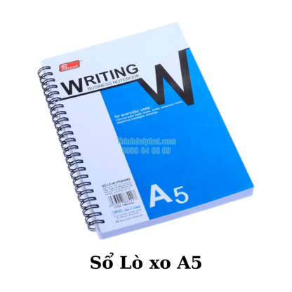 Hình ảnh sổ lò xo A5