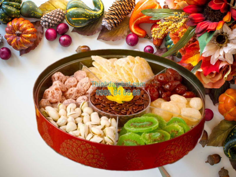 Hình ảnh các loại bánh kẹo truyền thống ngày Tết