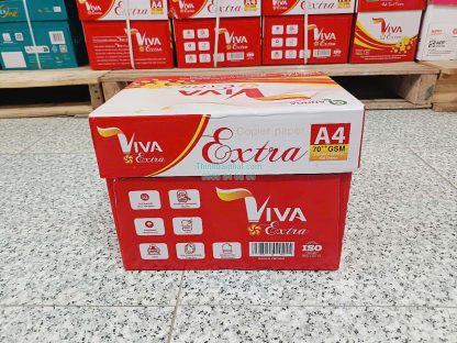 Hình ảnh giấy In ViVa Extra Đỏ A4 Định Lượng 70 gsm