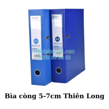 Bìa còng - Bìa hồ sơ Thiên Long Flexoffice A4 - F4 - Hình ảnh 2